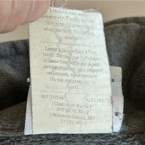 CHAMPION Vtg 90s Authentic Apparel 1/4 Zip FedEx Logo Pullover Made USA Size L - Picture 11 of 12